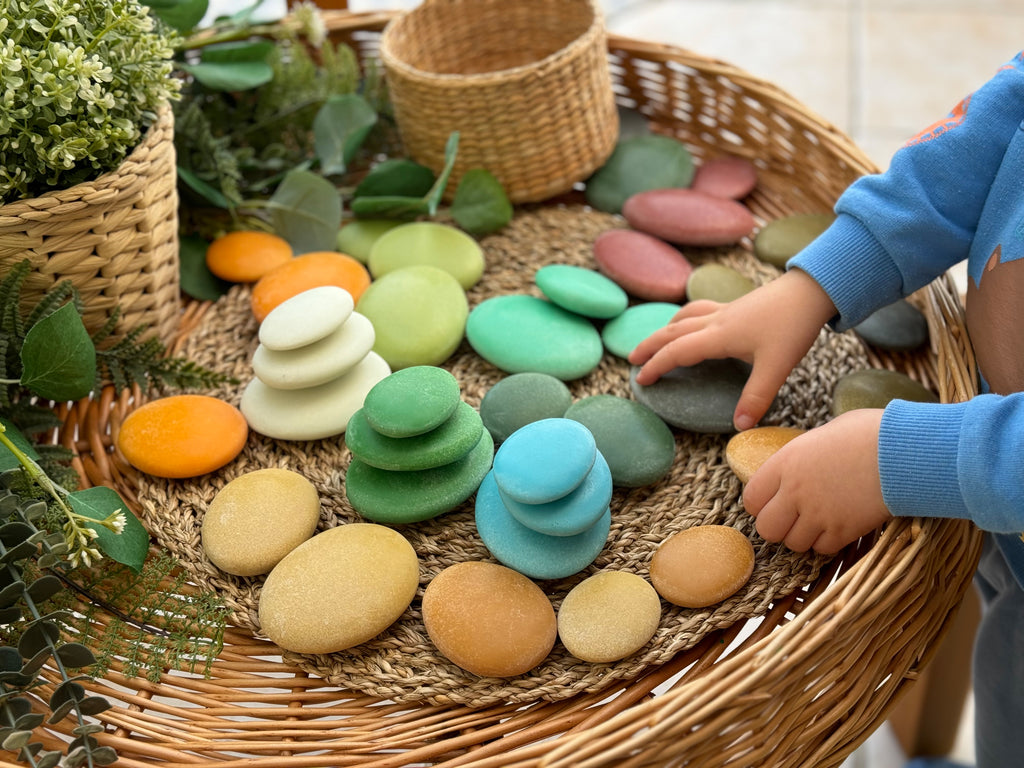 Natural Sorting Stones Nature Collection