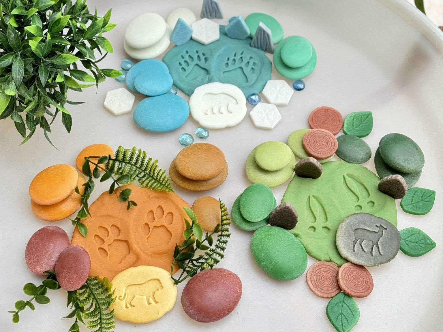 Natural Sorting Stones Nature Collection