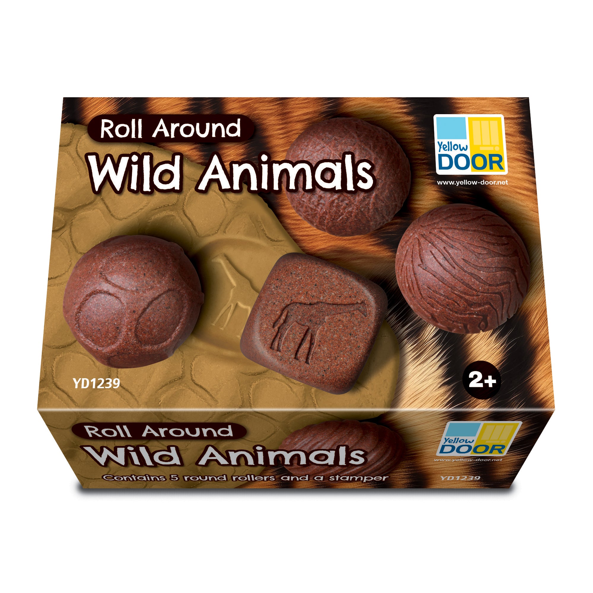 Roll around sensorische ballen Wilde Dieren