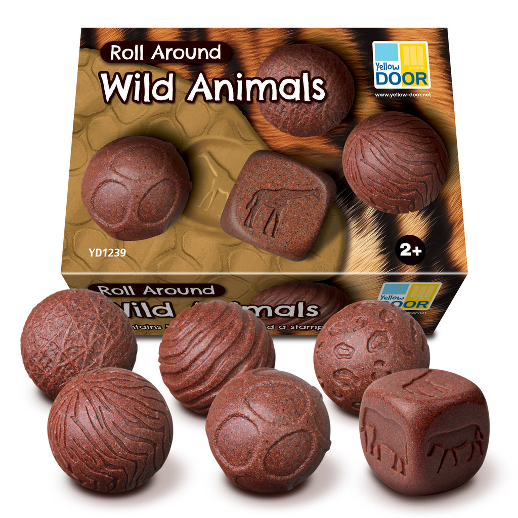 Roll around sensorische ballen Wilde Dieren