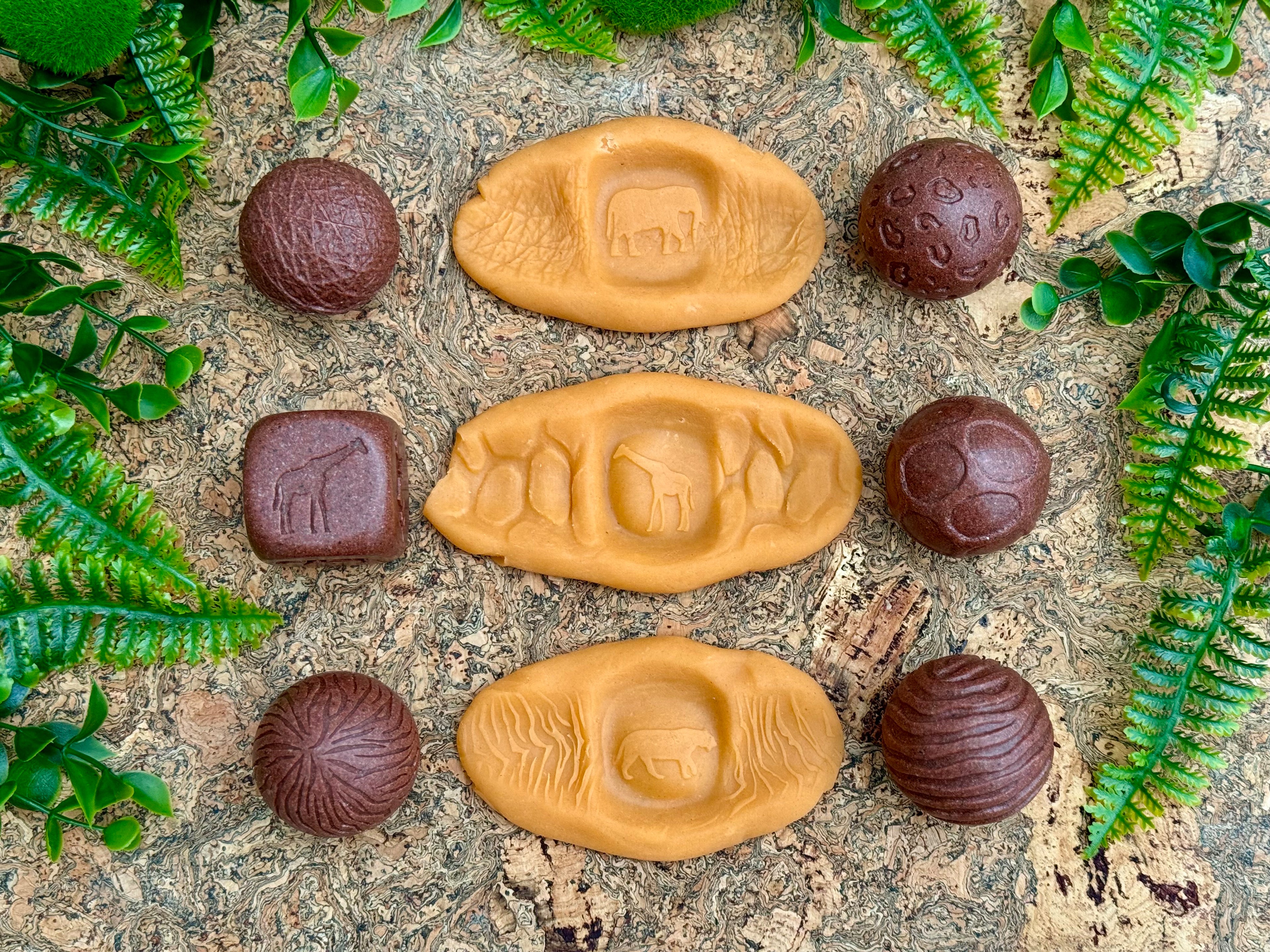 Roll around sensorische ballen Wilde Dieren