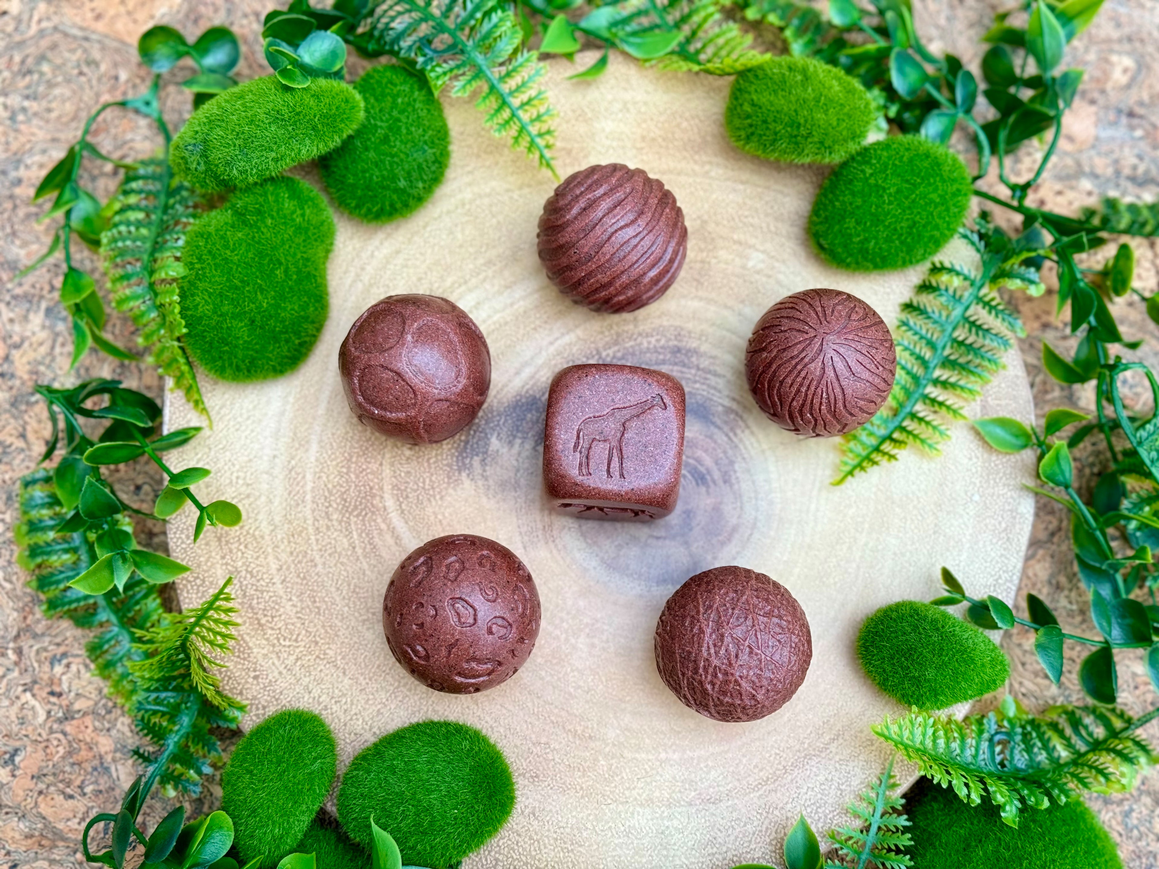 Roll around sensorische ballen Wilde Dieren