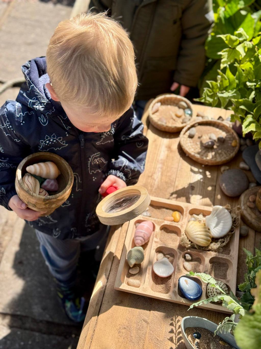 Sensory Play Stones Zeeschelpen