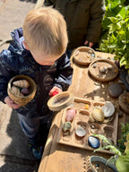 Sensory Play Stones Zeeschelpen