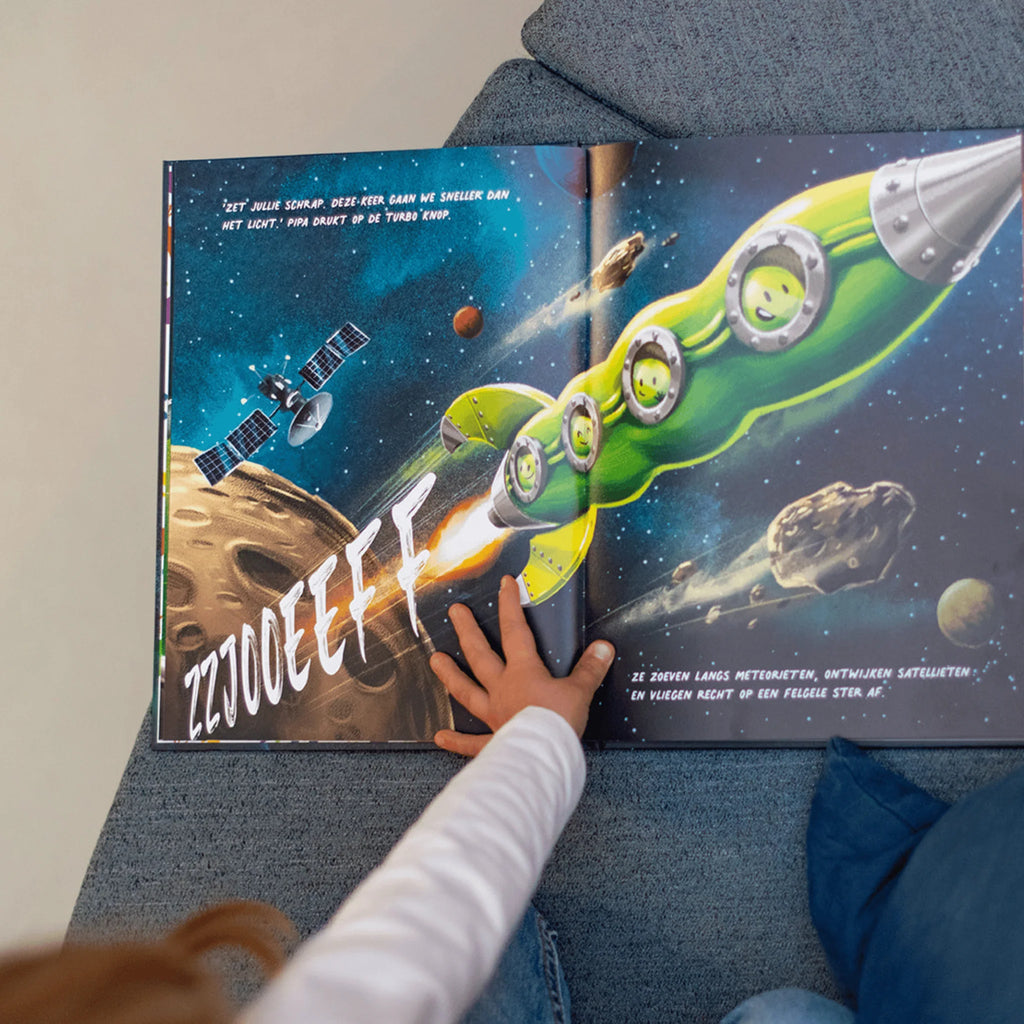 Erwtjes in de ruimte