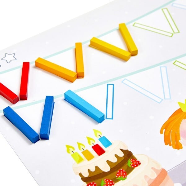 Ordeningsspel staafjes