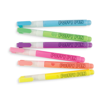 Ooly Magic Puffy Pens set van 6