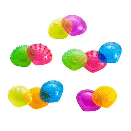 EDX transparante schelpen FLUO kleuren
