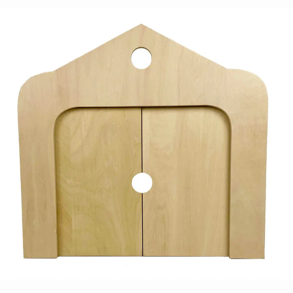 Houten tafel theater