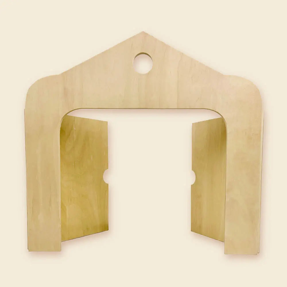 Houten tafel theater