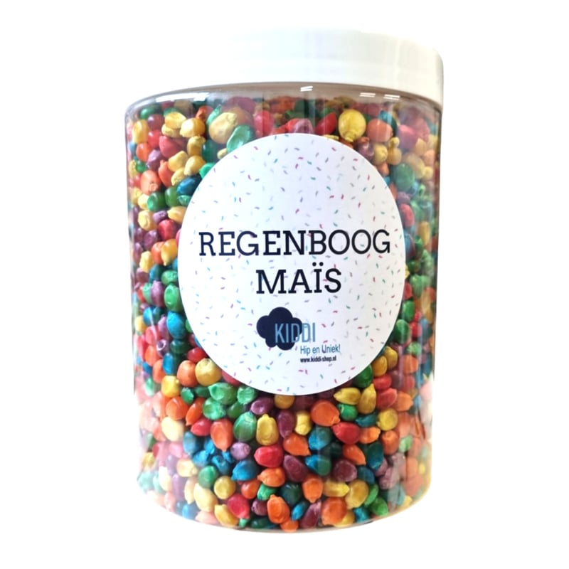 Speelmaïs 850 Gram Regenboog
