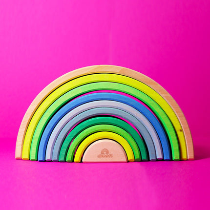 Grimm`s grote regenboog in neon groen