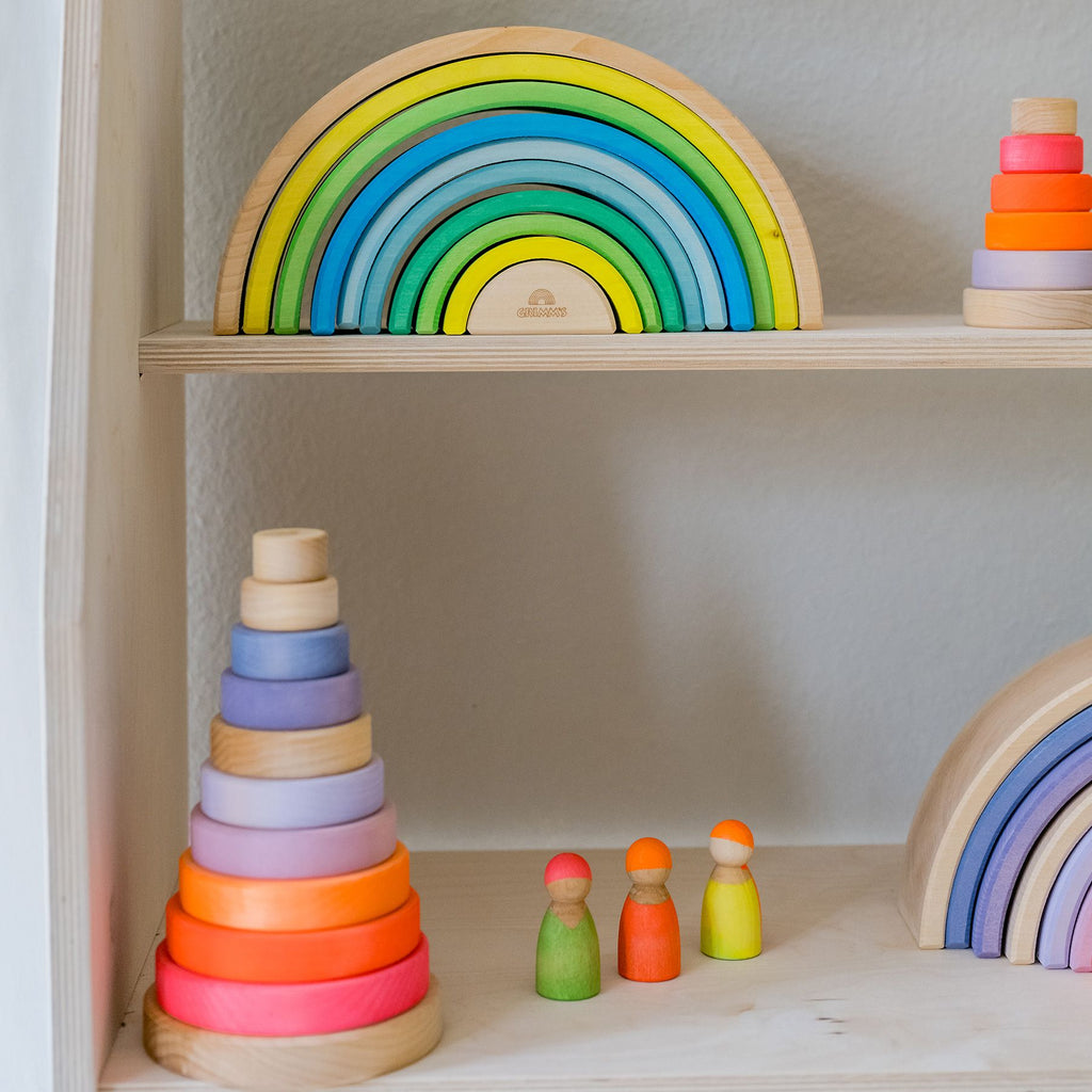 Grimm`s grote regenboog in neon groen