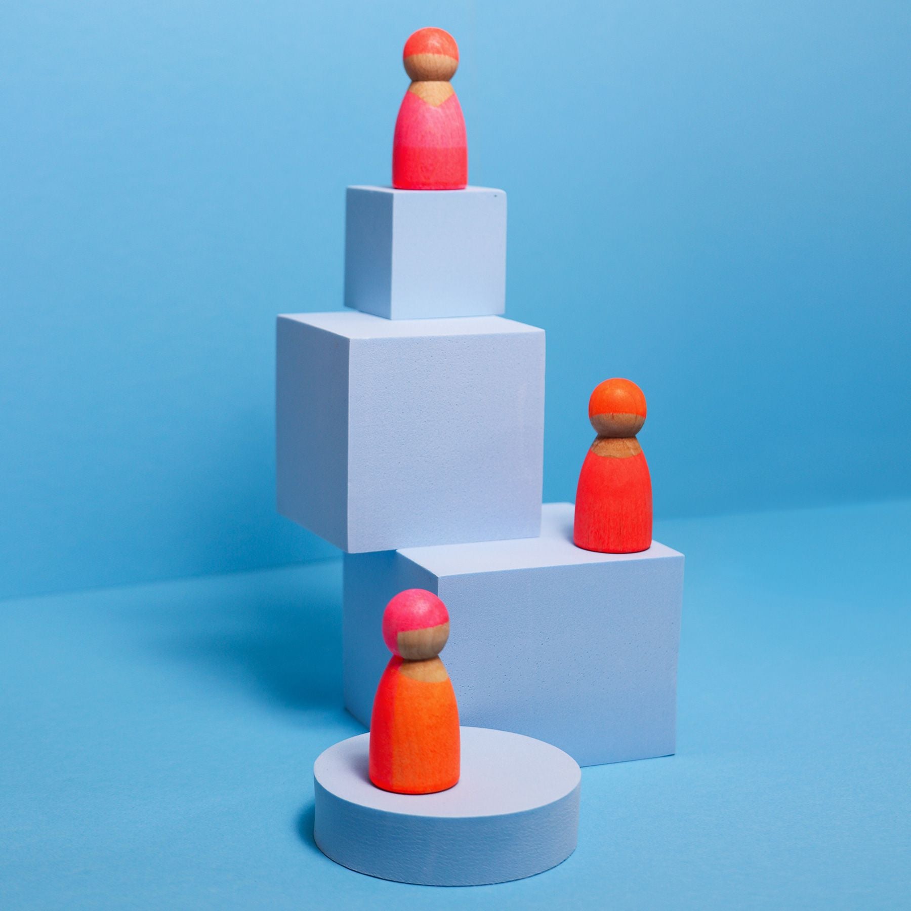 Grimm`s 3 vrienden neon pink