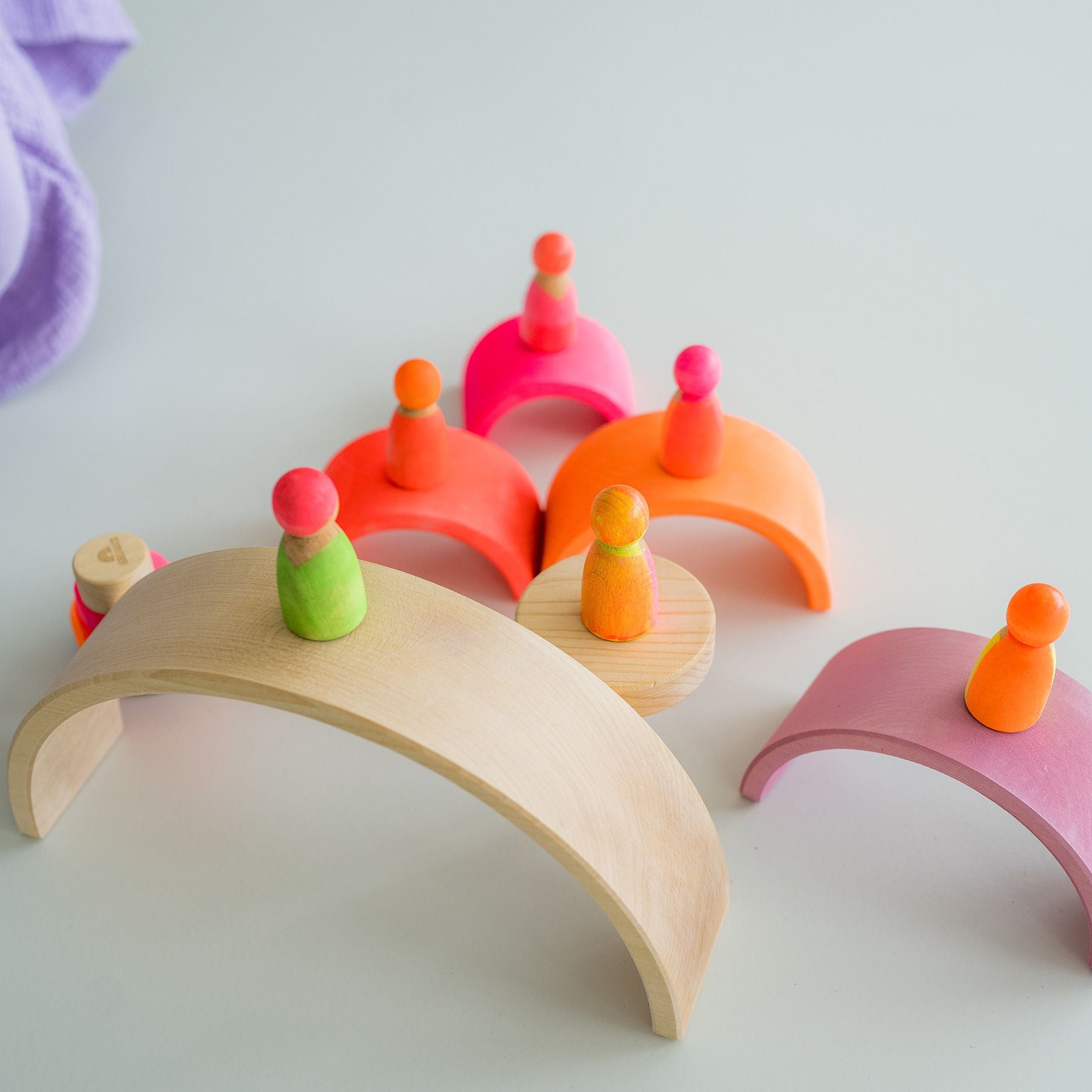 Grimm`s 3 vrienden neon pink