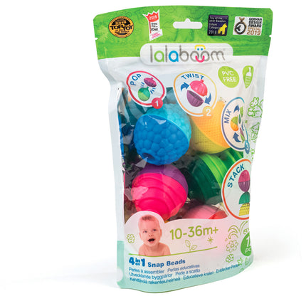 Lalaboom – Educatieve kralen (12 st)