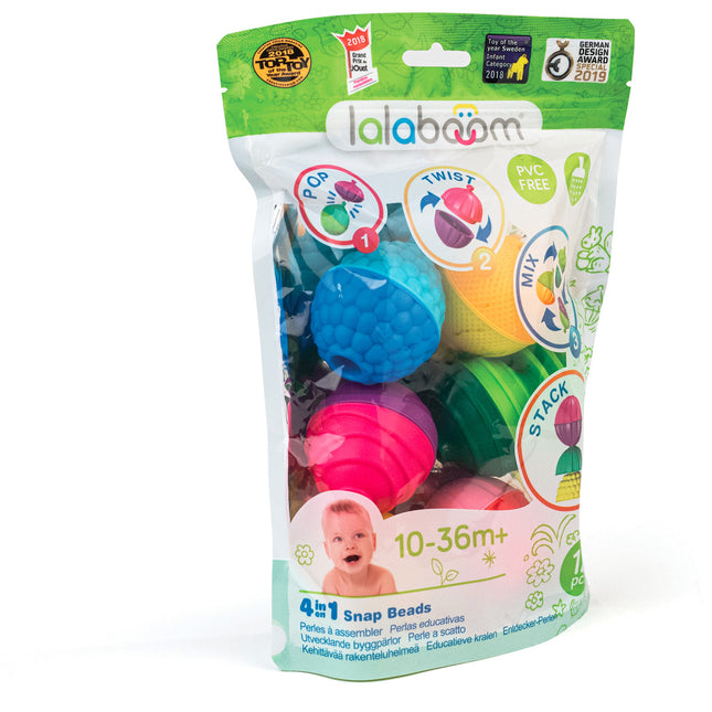 Lalaboom – Educatieve kralen (12 st)