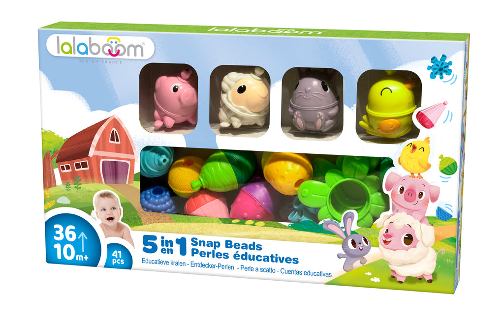 Lalaboom Boerderij 4 dieren (41 st)