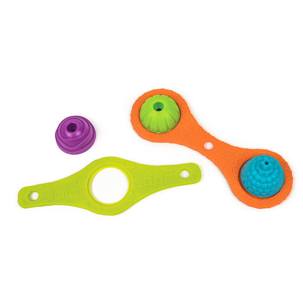 Lalaboom Verbindingen en educatieve kralen (10 st) en educatieve kralen (7 st)