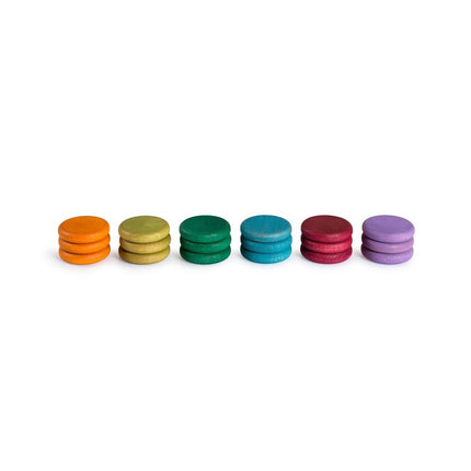 Grapat 18 Coins in 6 complementaire kleuren