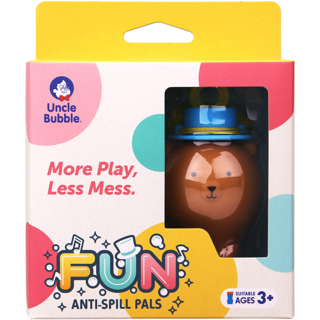 Fun Anti-Spill Pals Bruine beer