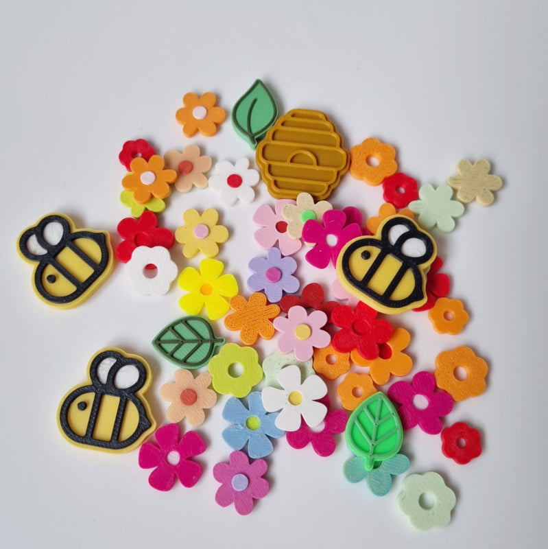 Magic Mini's bloemen en bijen