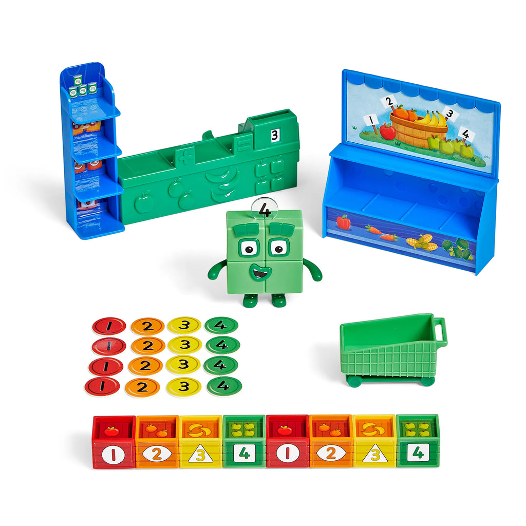 Numberblocks® Add It Up Mini Market Figure Playset