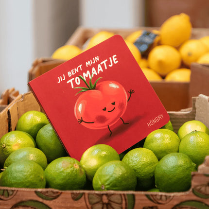 HÖNGRY Kartonboekje Jij bent mijn tomaatje