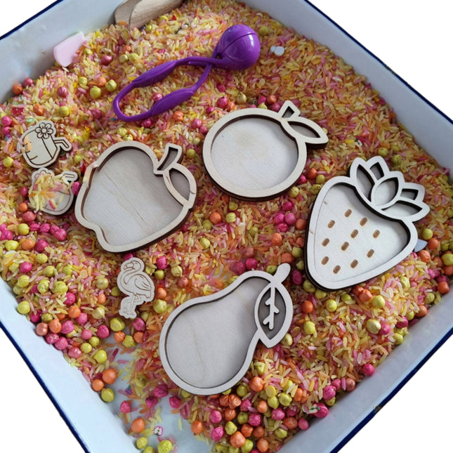Kiddi Mini vulvormen set van 4stuks