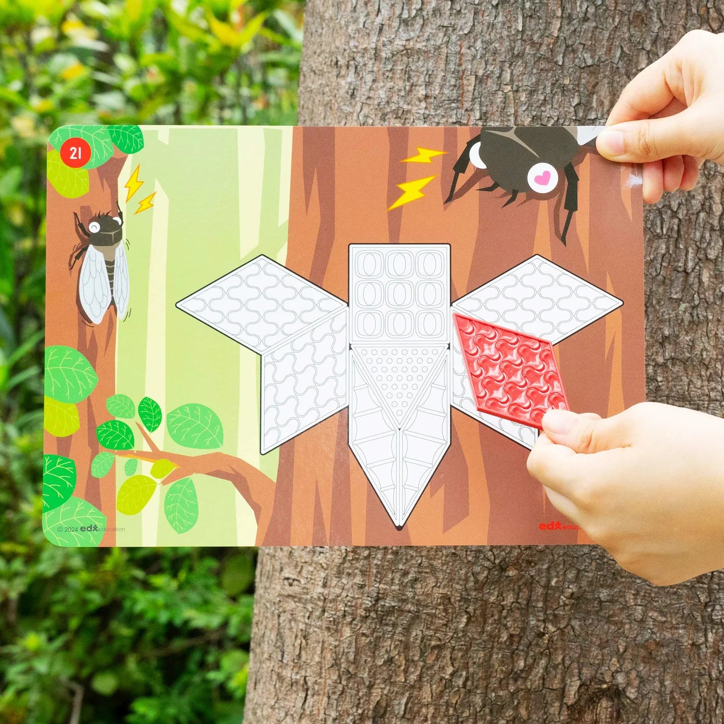 Green-n-Learn® Sensory pattern blocks