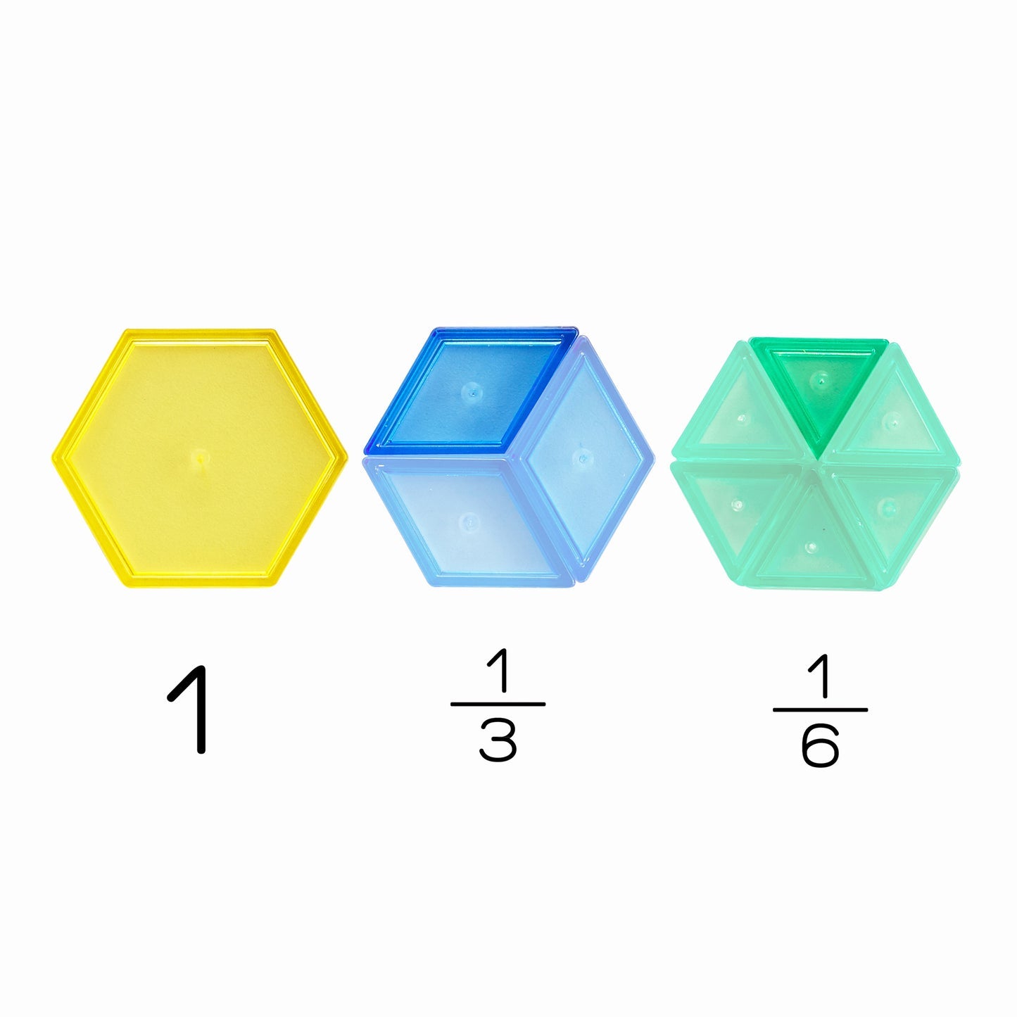 Doorschijnende patroonblokken dik