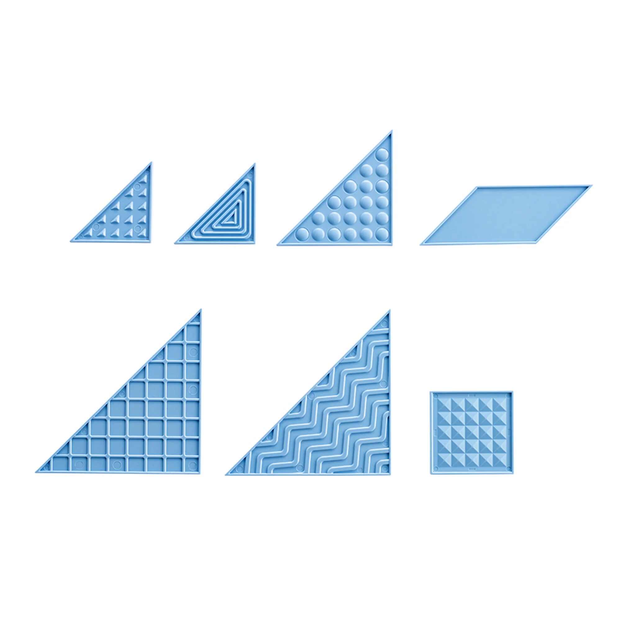 Green-n-Learn sensorische tangram school set