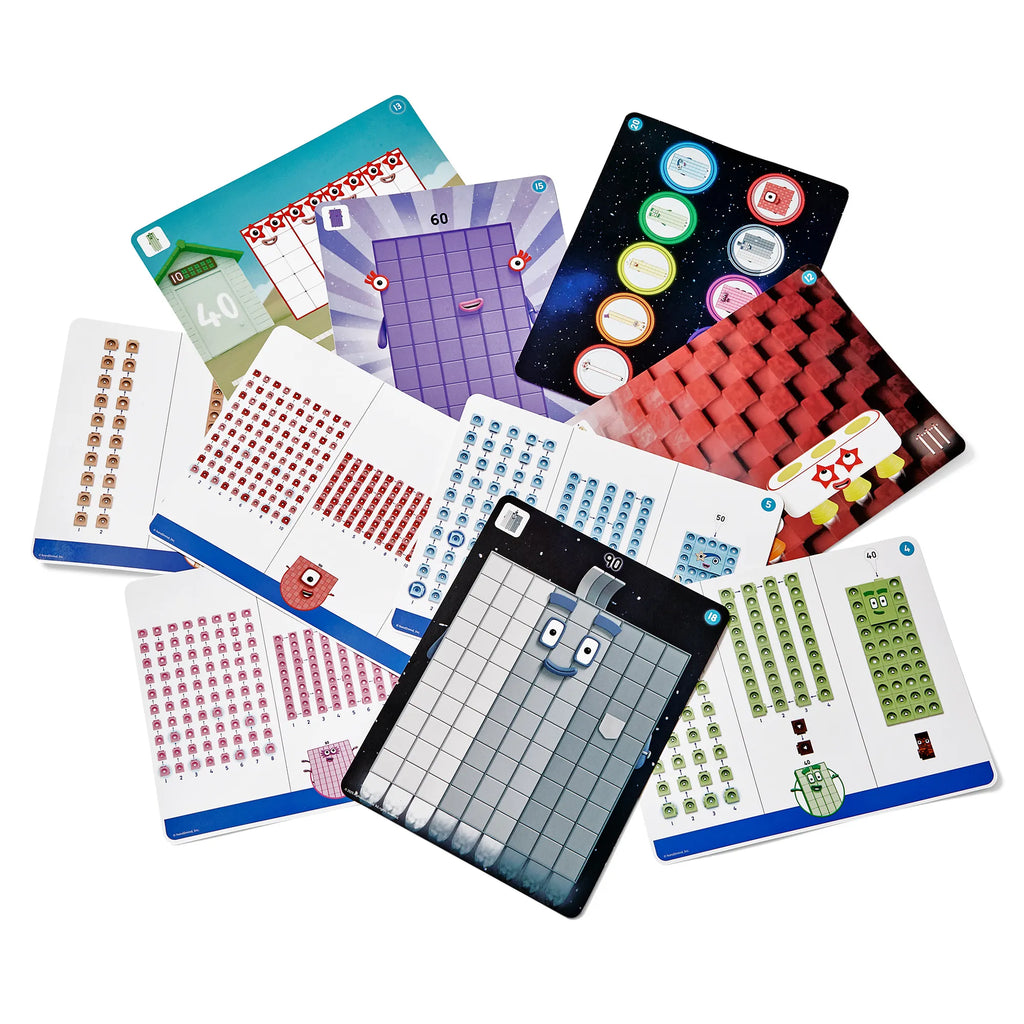 Numberblocks™ Mathlink™ Cubes Activity Set Heroes with Zeroes
