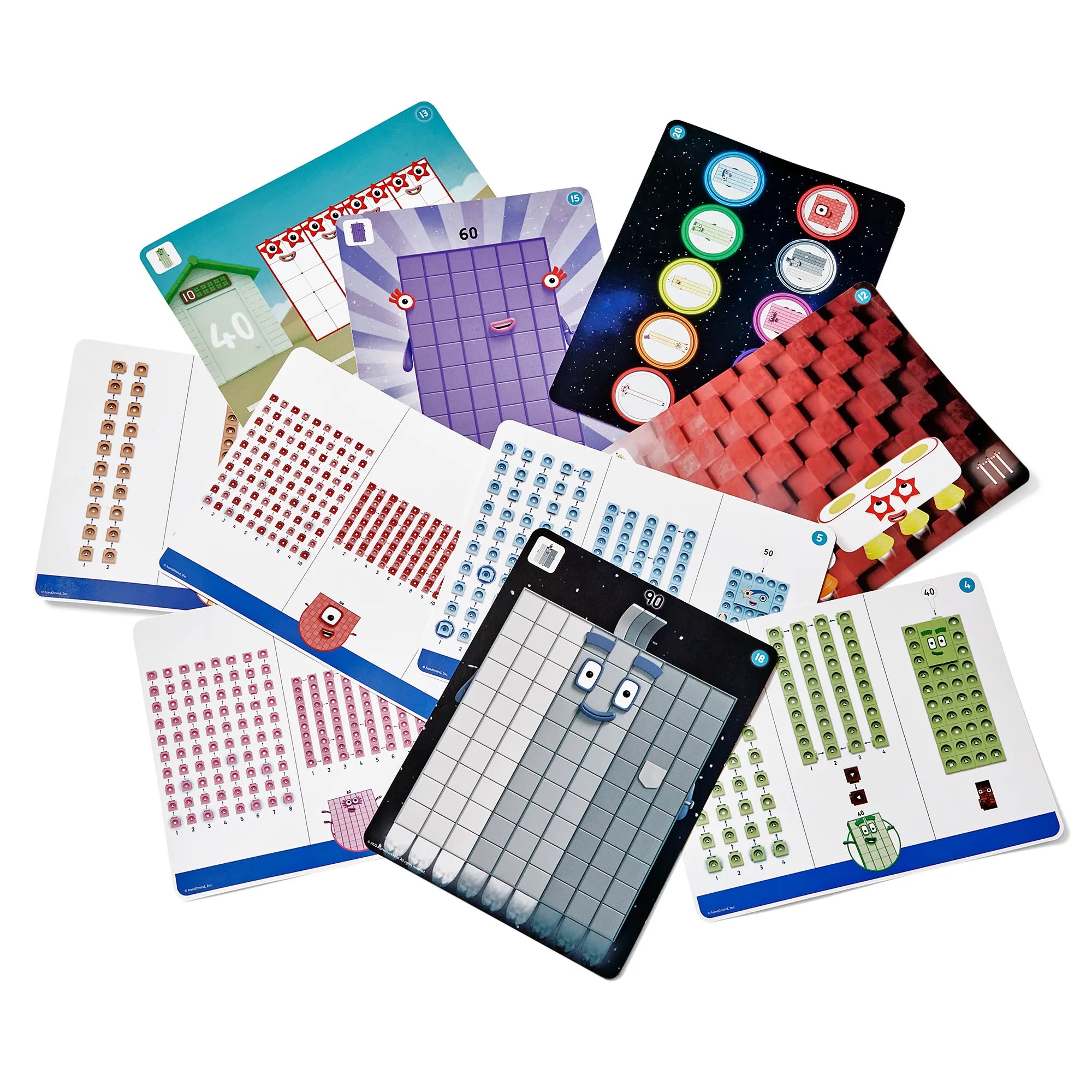 Numberblocks™ Mathlink™ Cubes Activity Set Heroes with Zeroes
