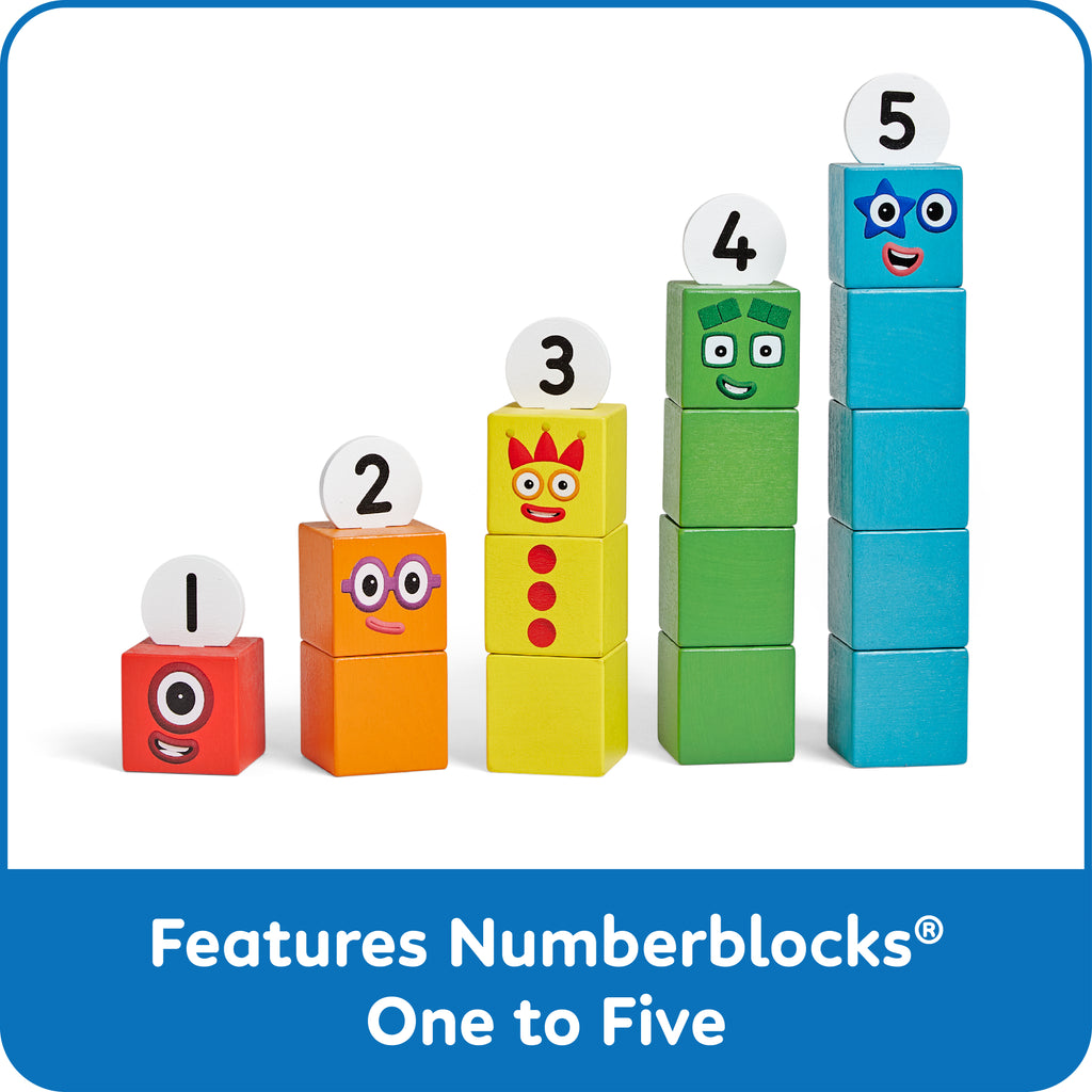 Numberblocks® One to Five Wooden Blocks