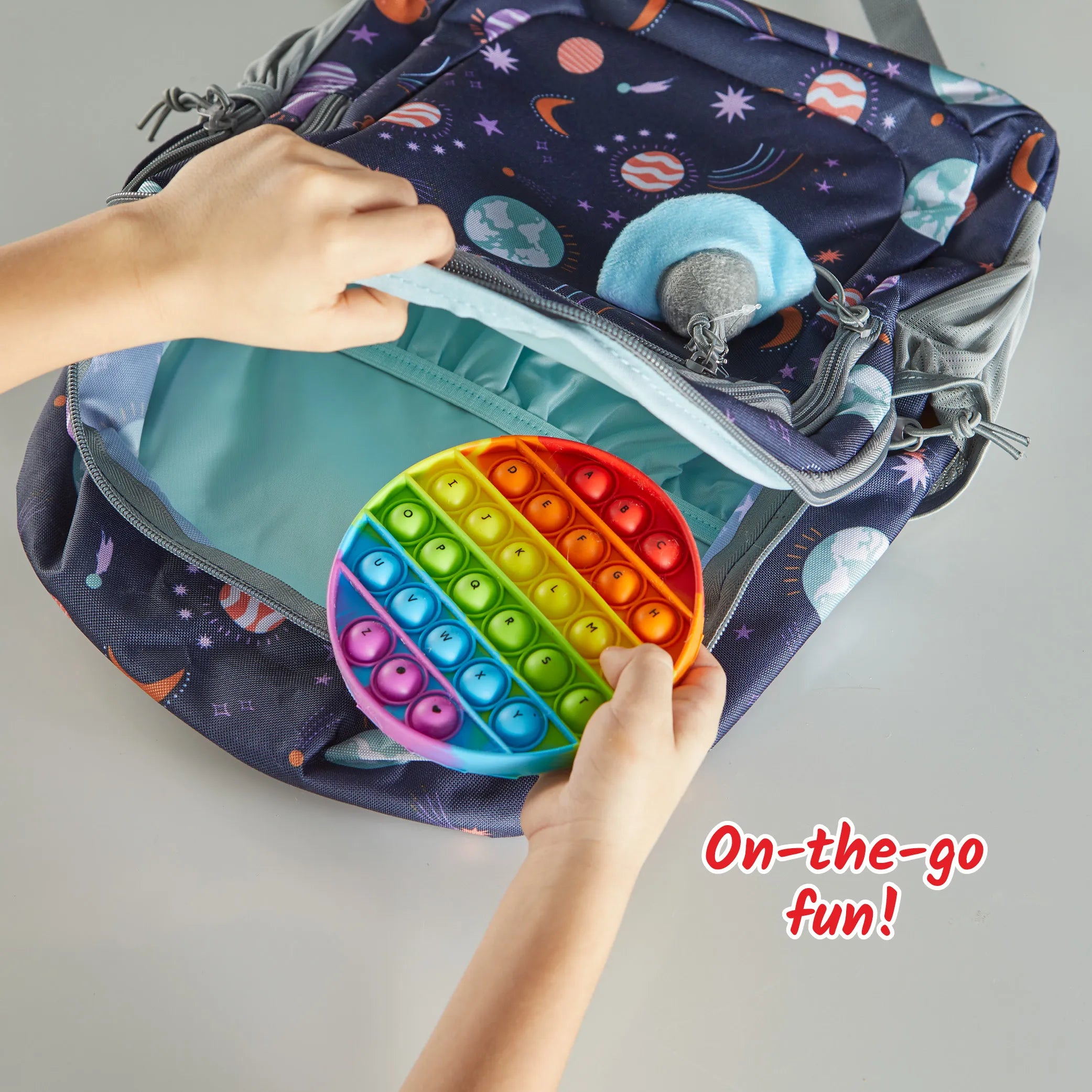 Alphabet Sensory Bubble Poppers set of 6