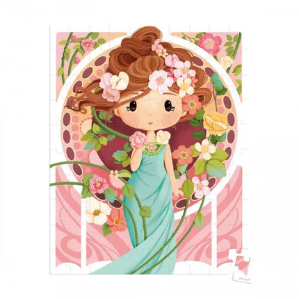 Puzzle Inspired By Mucha - 100 Pcs
