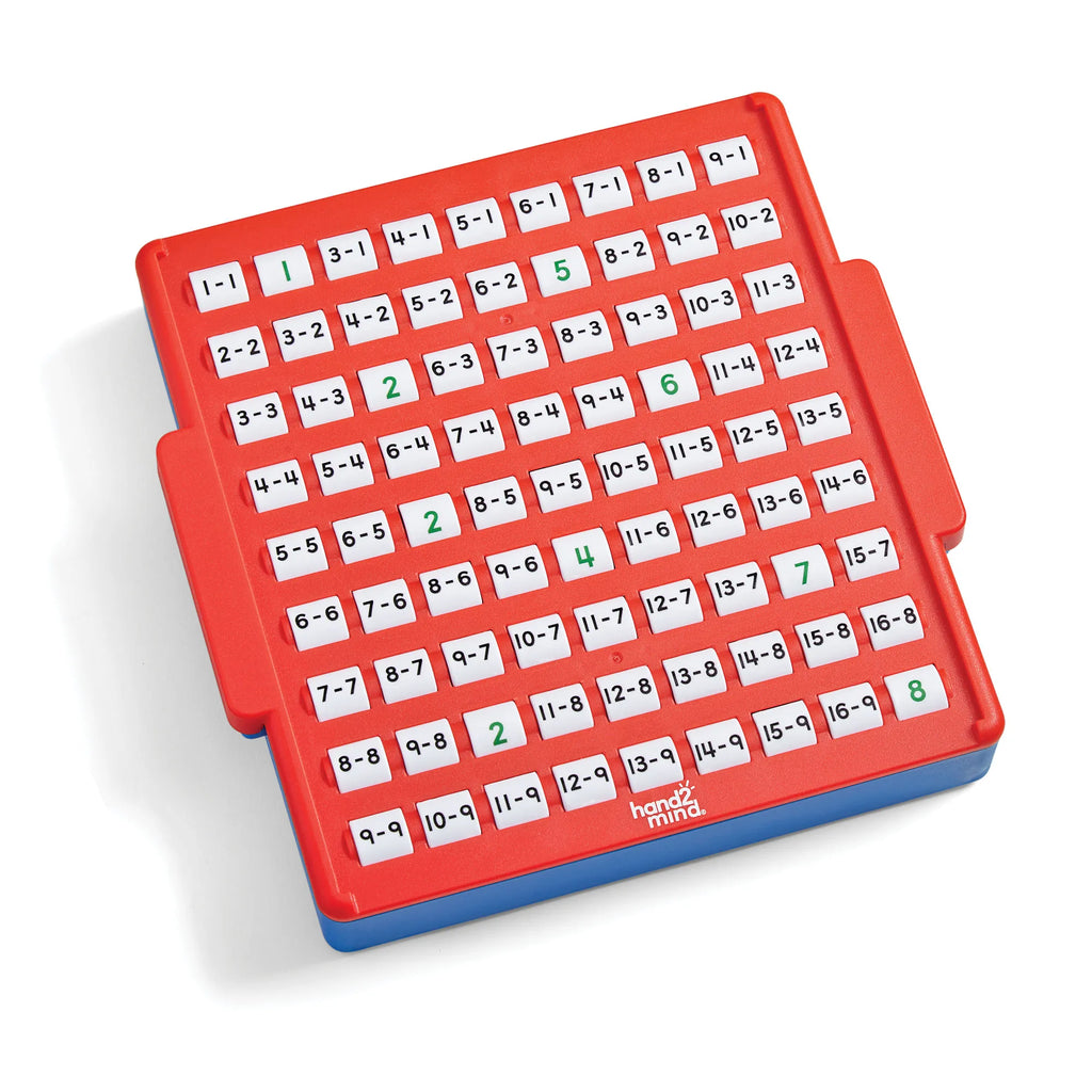 Interactive Math Facts Board - Subtraction
