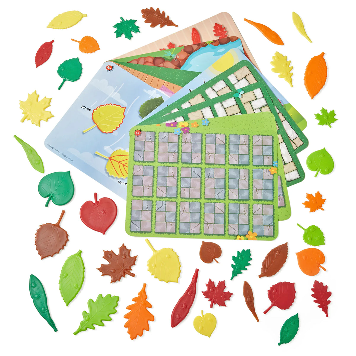 Sensory Leaves Math Activity Set
