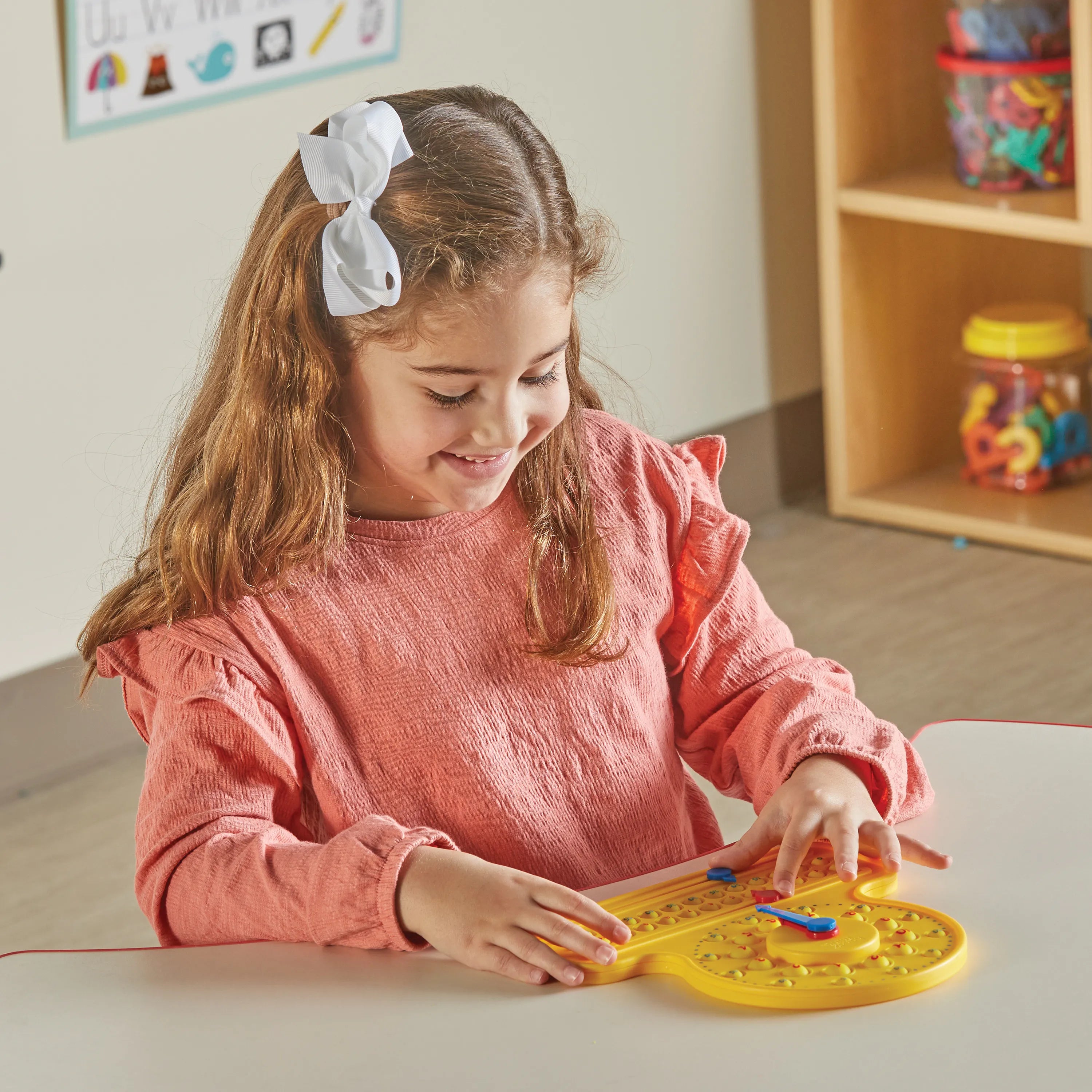 NumberLine Clock - Sensory Bubble Popper