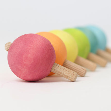 Grimm's Pastel Tolletjes – Set van 6 stuks