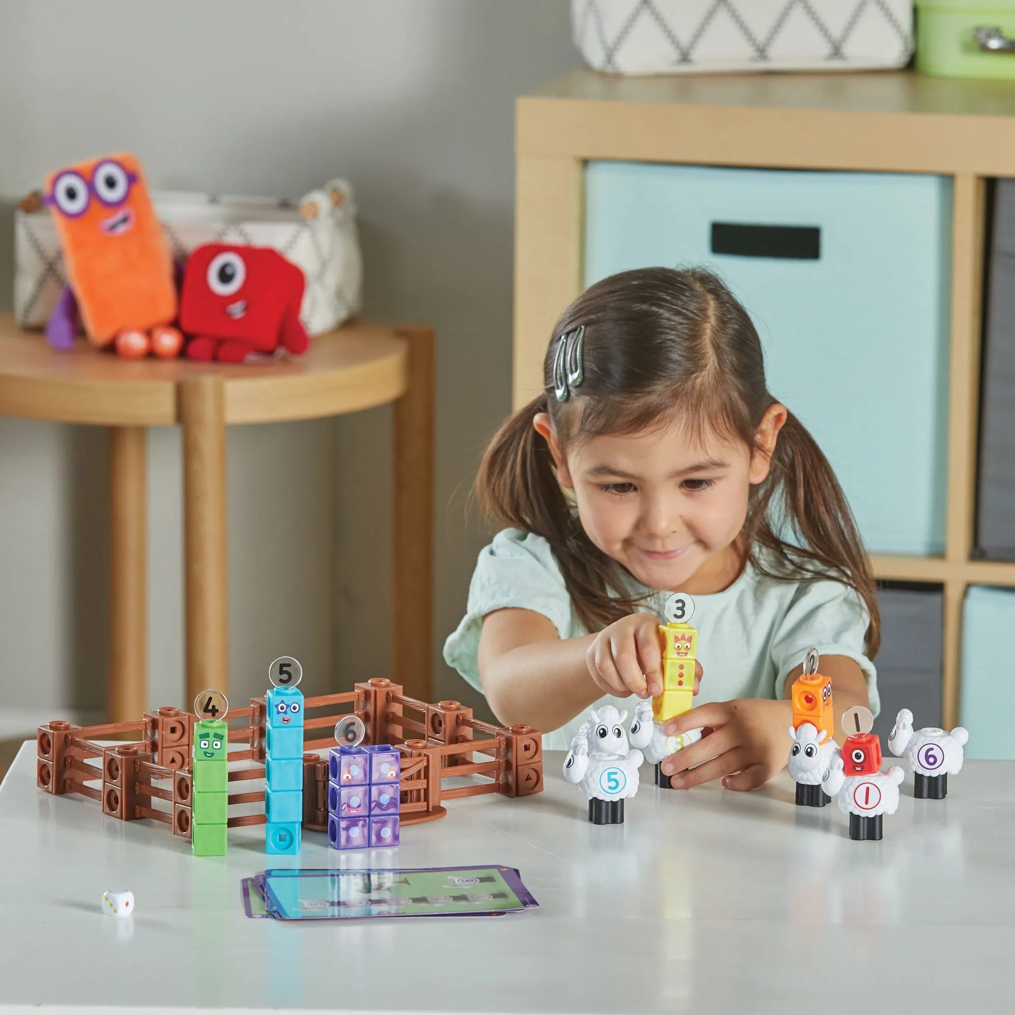 MathLink® Cubes Activity Set Numberblocks® Sheep Farm