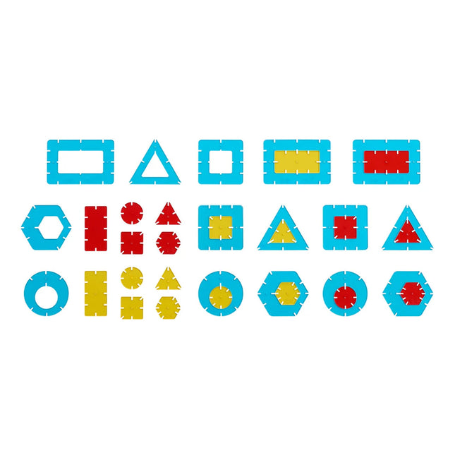 EDX In elkaar grijpende geometrische vormen