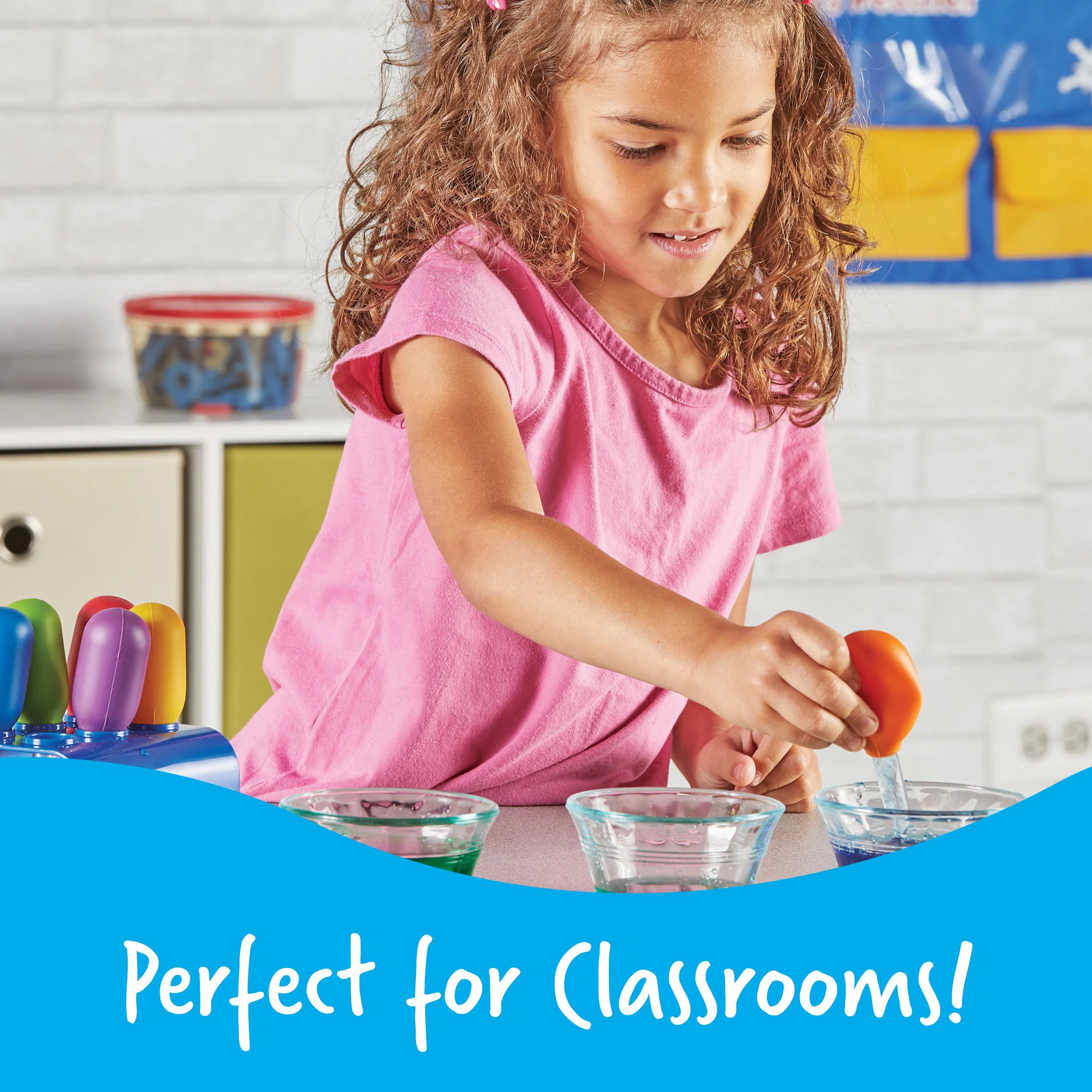 Primary Science® Jumbo Eyedroppers with Stand