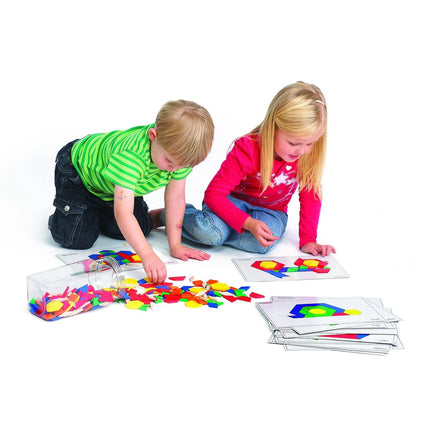 EEDX Education® Plastic patroonblokken
