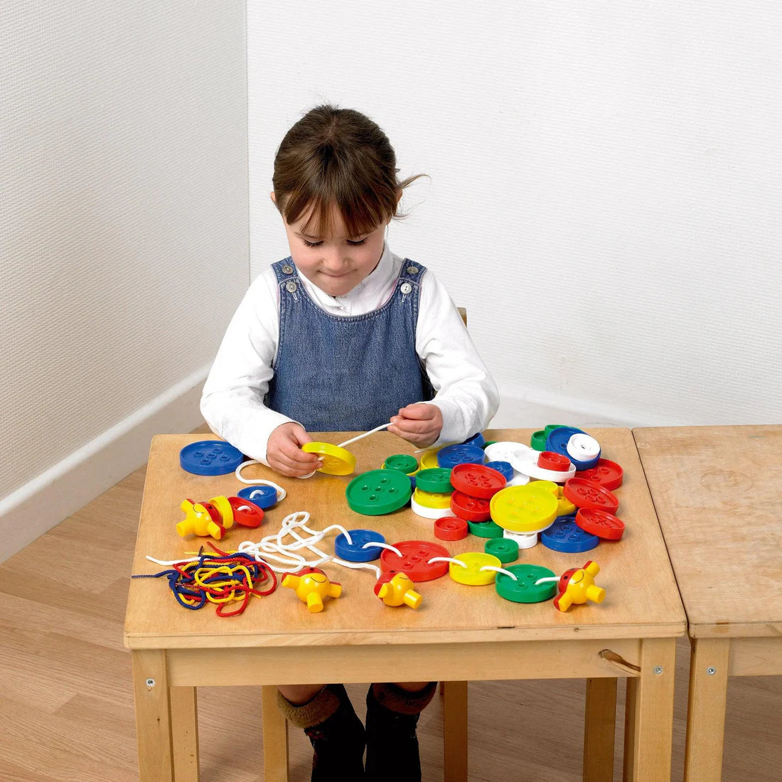 Grote knoppen in een zakje