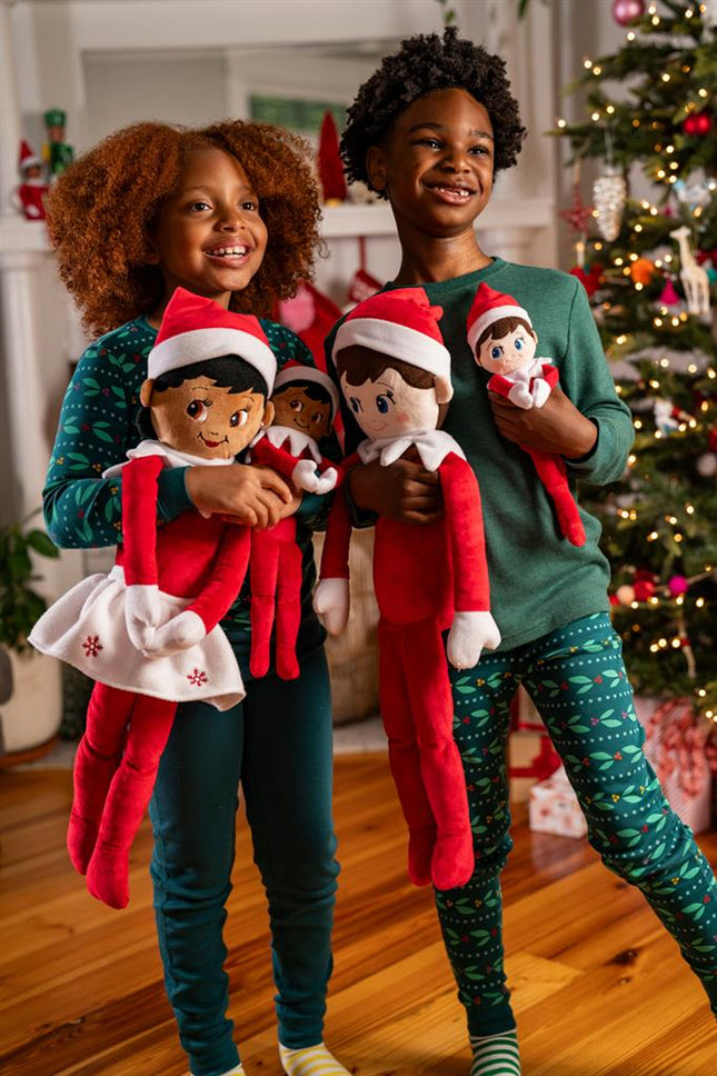 The Elf On The Shelf - Huggable Meisje - 80cm BLAUWE OGEN