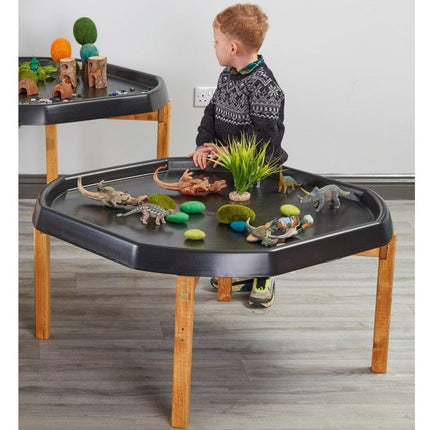 houten stand tuff tray