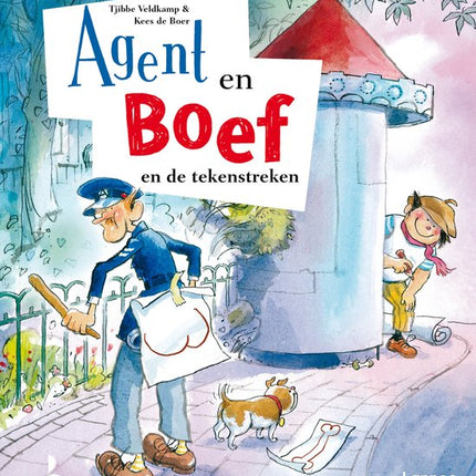 Agent en Boef en de Tekenstreken -Tjibbe Veldkamp 4+