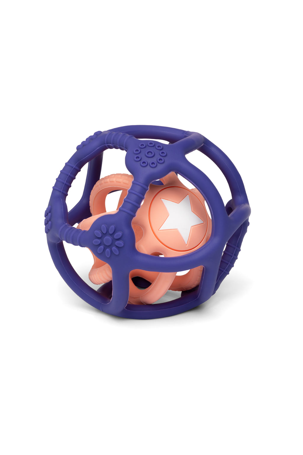 Little L Set van 2 sensorische ballen in roze en blauw